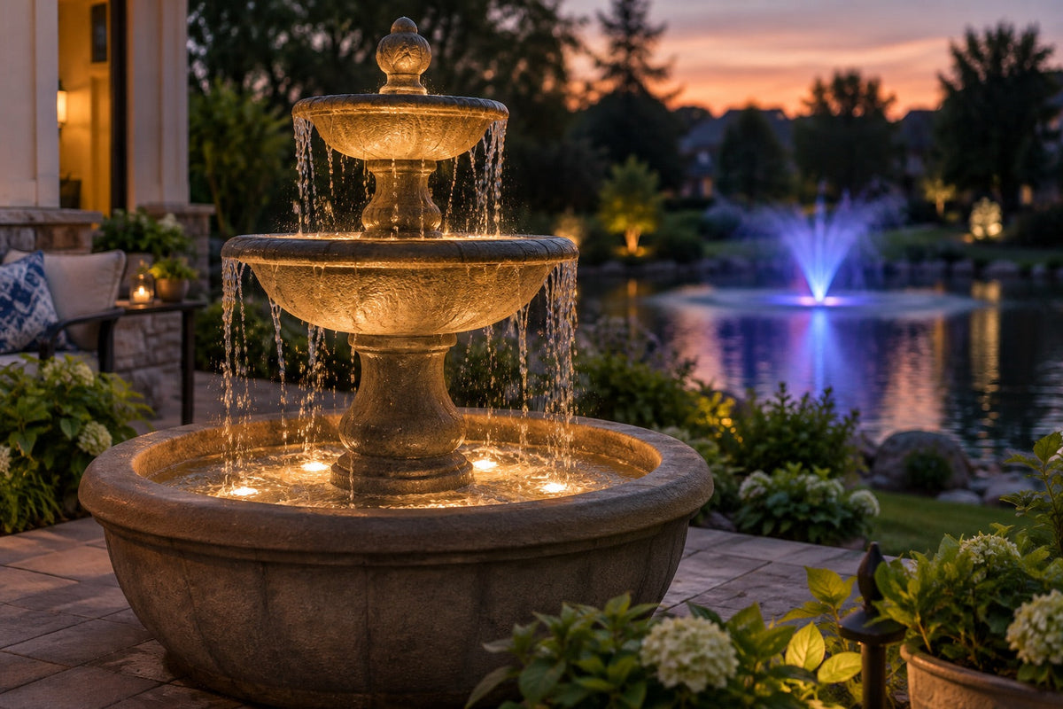 LED and Color-Changing Fountain Lights: A Complete Buying Guide