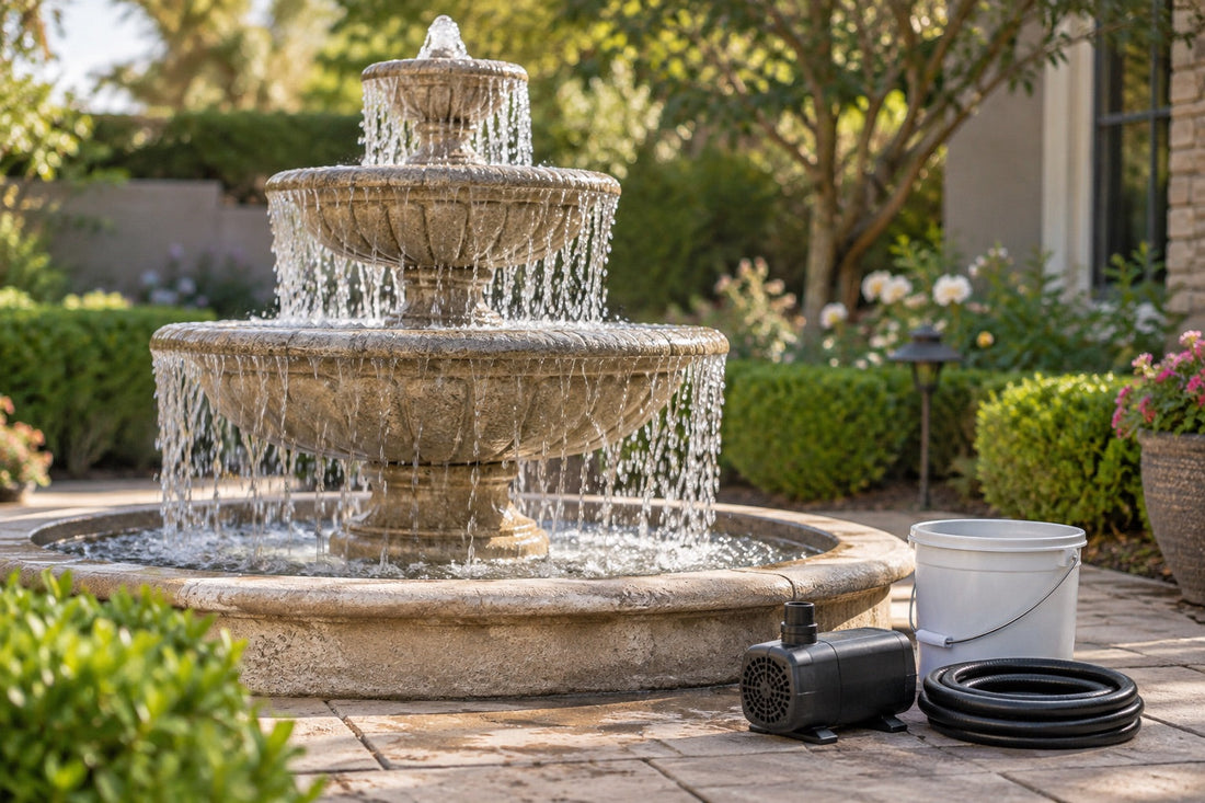 Fountain Pump Upgrades That Get More from Your Water Feature