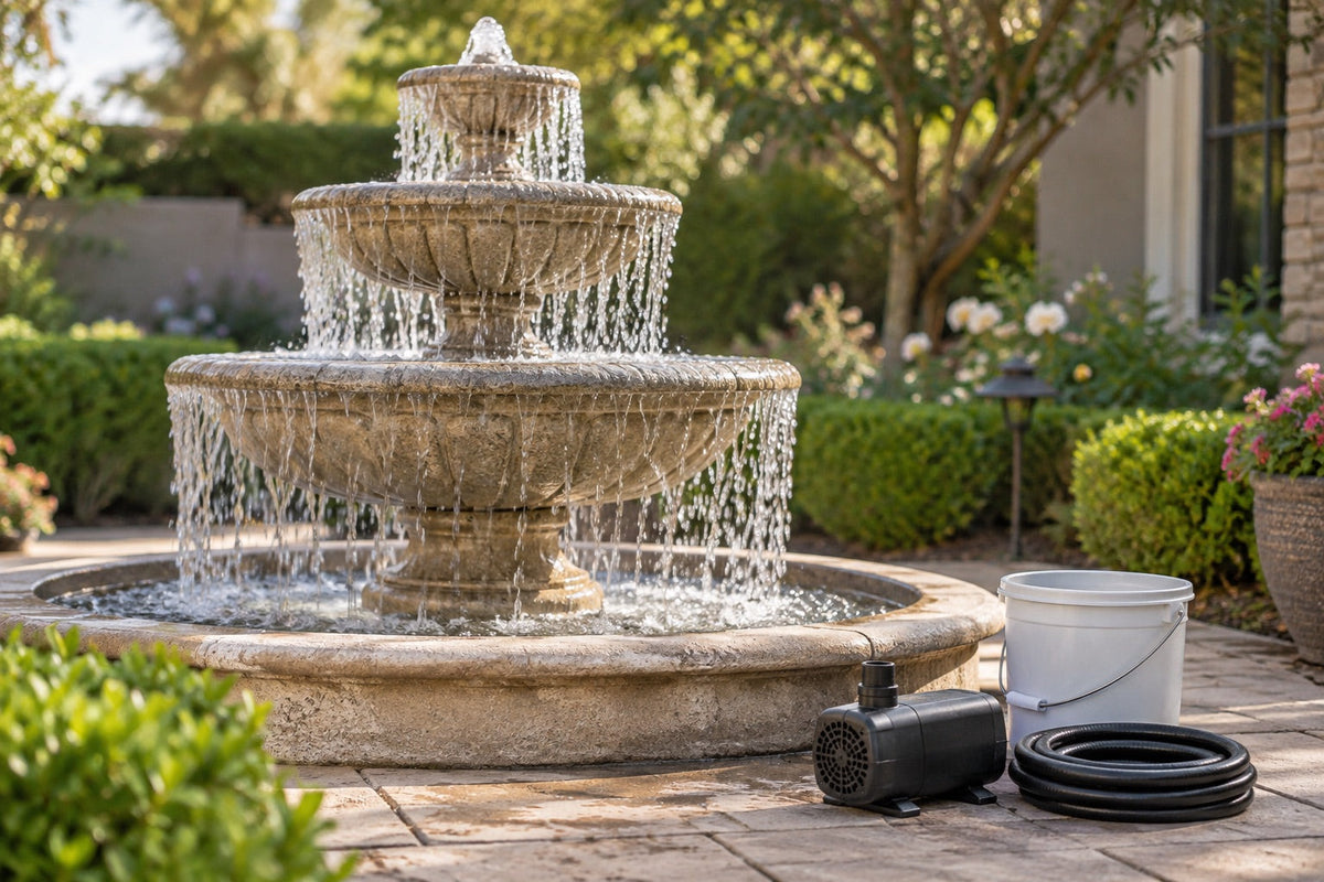 Fountain Pump Upgrades That Get More from Your Water Feature