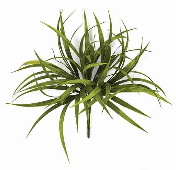 15.5" Plastic Grass Bush x 7