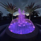 Mount Dora Fountain spray jets