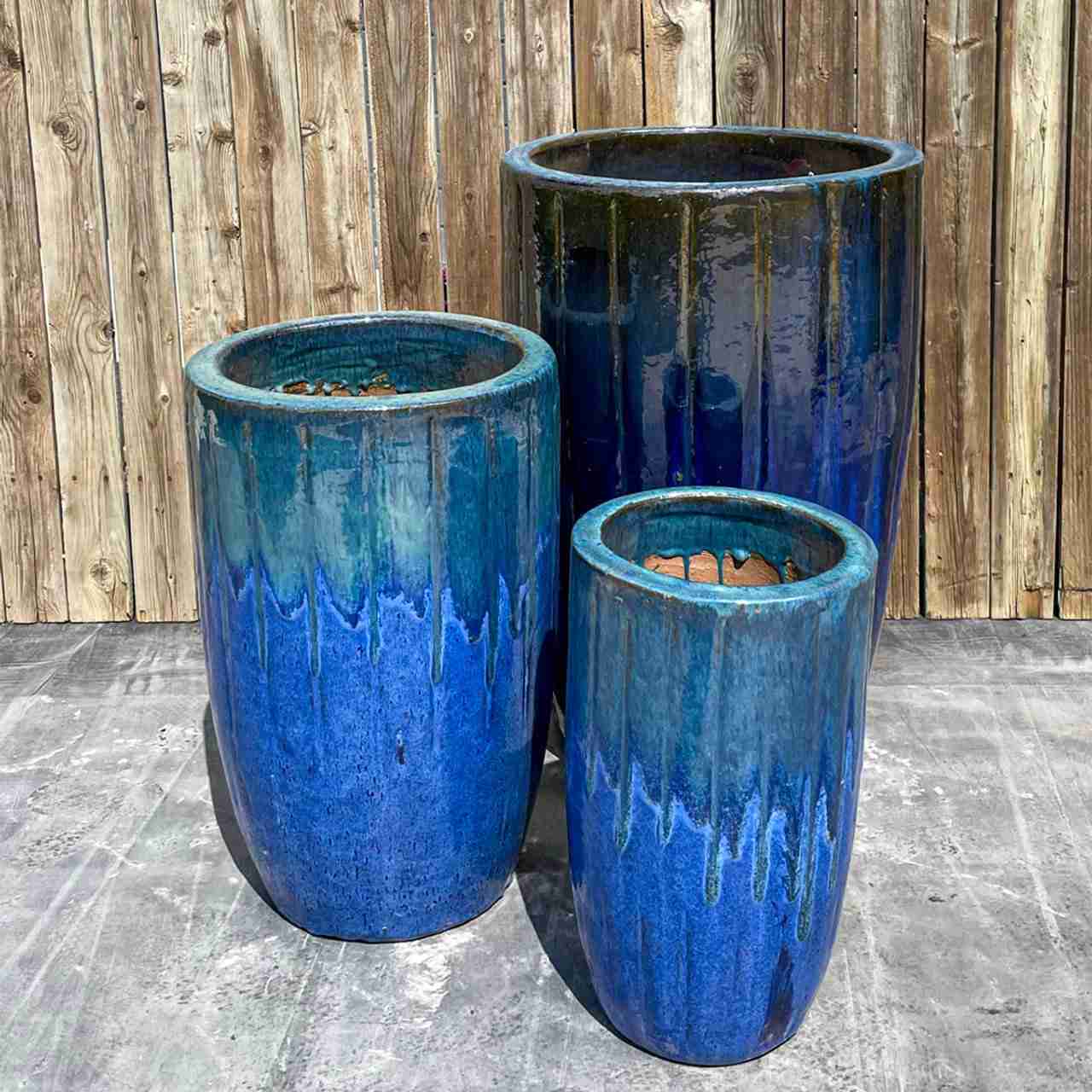 Blue Jar Fountains