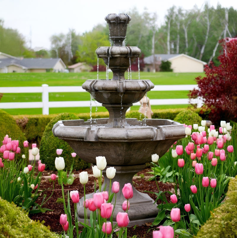 Henri Grande Kensington Three Tier Fountain