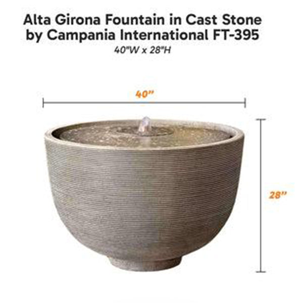 Campania Alta Girona Fountain