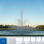 AquaMaster Galaxy Altair Lake Fountain