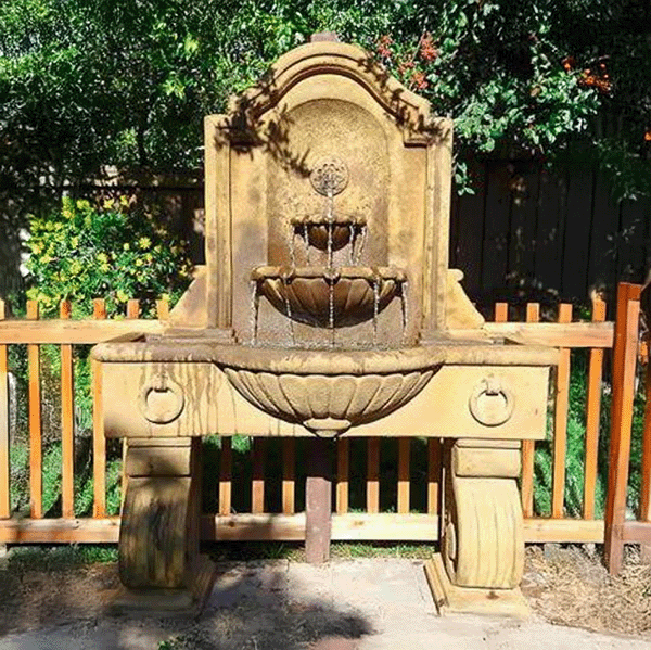Giannini Anduze Wall Fountain For Spout
