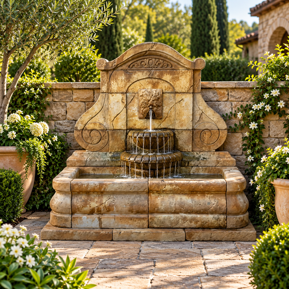 Henri AVIGNON LION FOUNTAIN