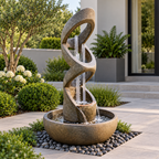 Henri Balancing Rings Fountain