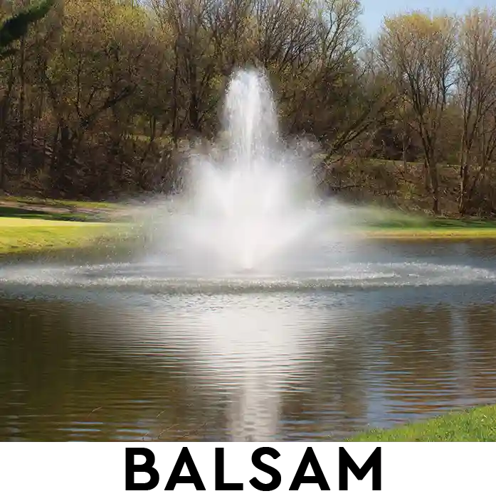 Kasco 3.1JF 3 HP Lake Fountain - Balsam spray pattern