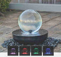CRYSTAL SPHERE FOUNTAIN 14"