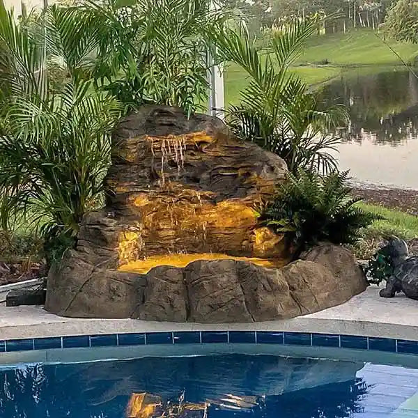 Corner Cascades Self Contained Waterfall Fountain