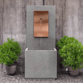 wall fountain with face