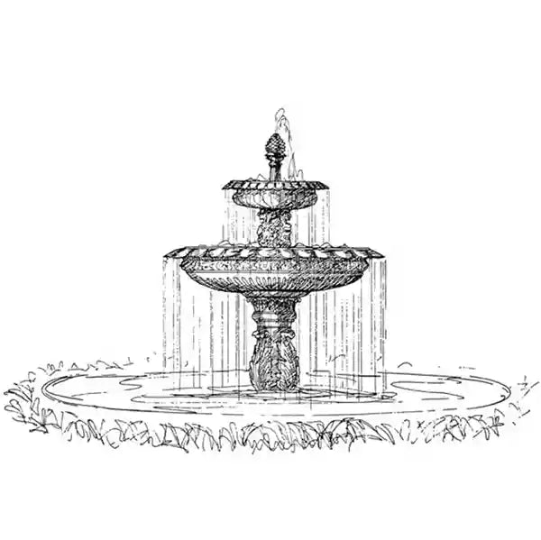 Cast Iron Langdon Fountain