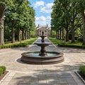 Campania Caterina Fountain in Basin