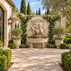 Fiore Cherub Wall Fountain