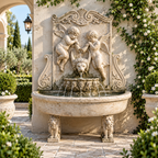 Fiore Cherub Wall Fountain