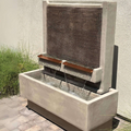 Giannini Garden Double Brentwood Wall Fountain