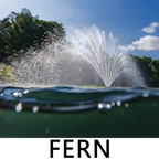 Kasco 8400 2 HP Lake Fountain - Fern spray pattern