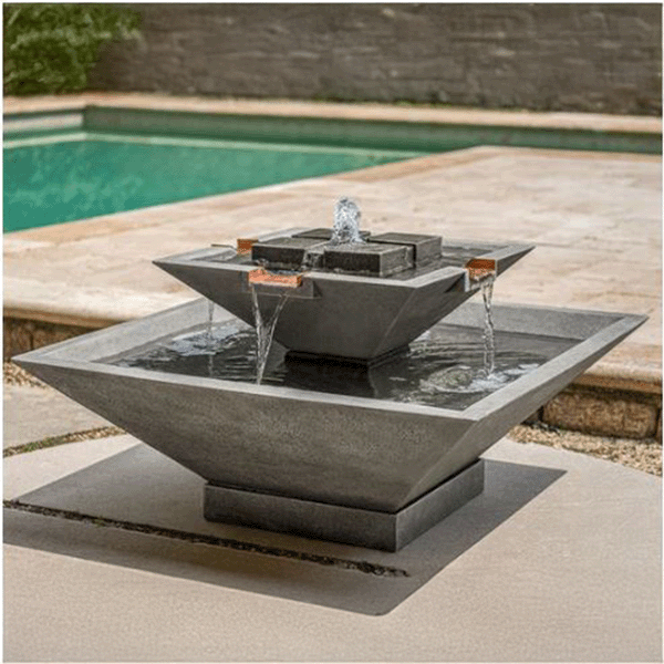 Campania Facet Fountain
