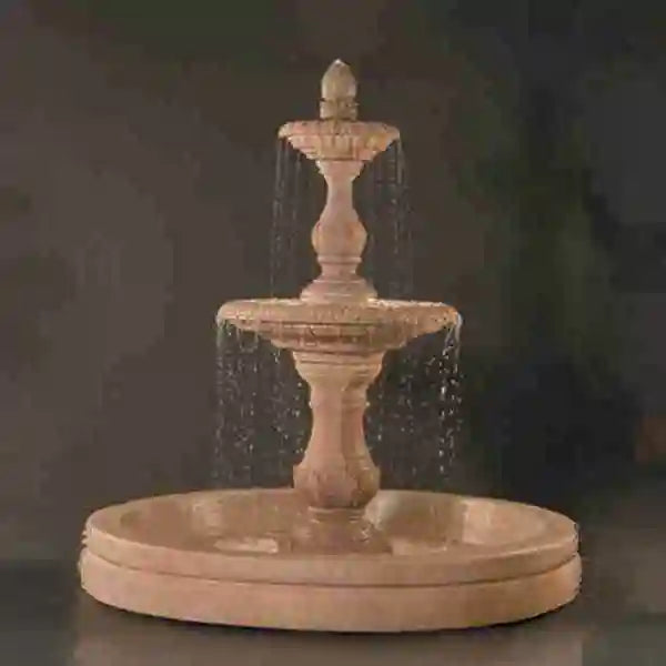 Fiore Four Seasons Fountain For Pond- Basin not included