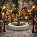 Fiore Bella Fountain Tall W/Octagon Pond 235-FLOB