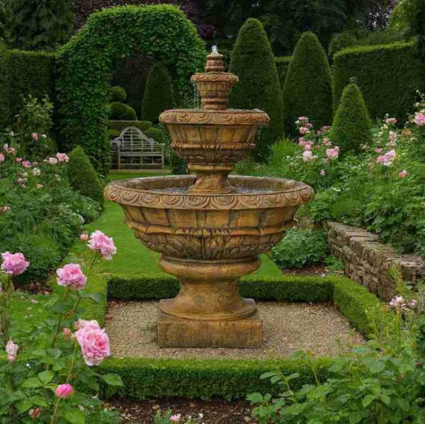 Fiore Roma Fountain