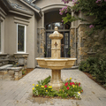 Giannini Garden Roubaix Concrete Outdoor Fountain For Spouts