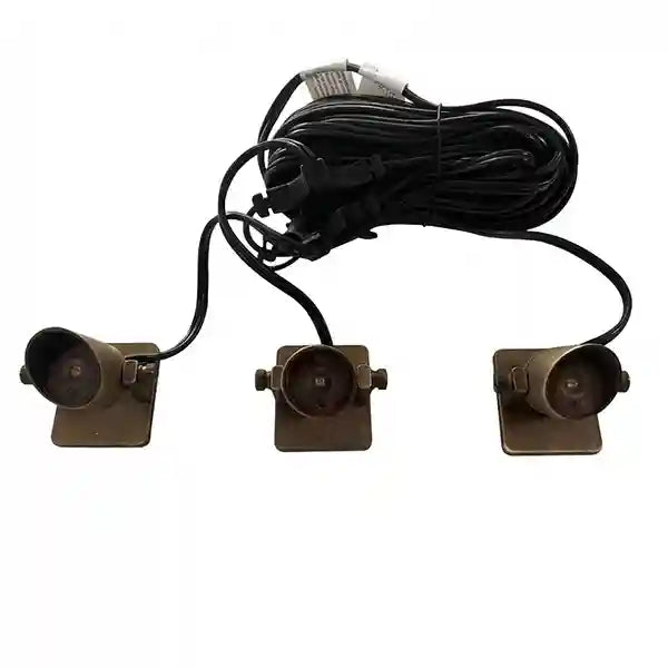 Brass Color Changing Waterfall Lights (Set of 3)