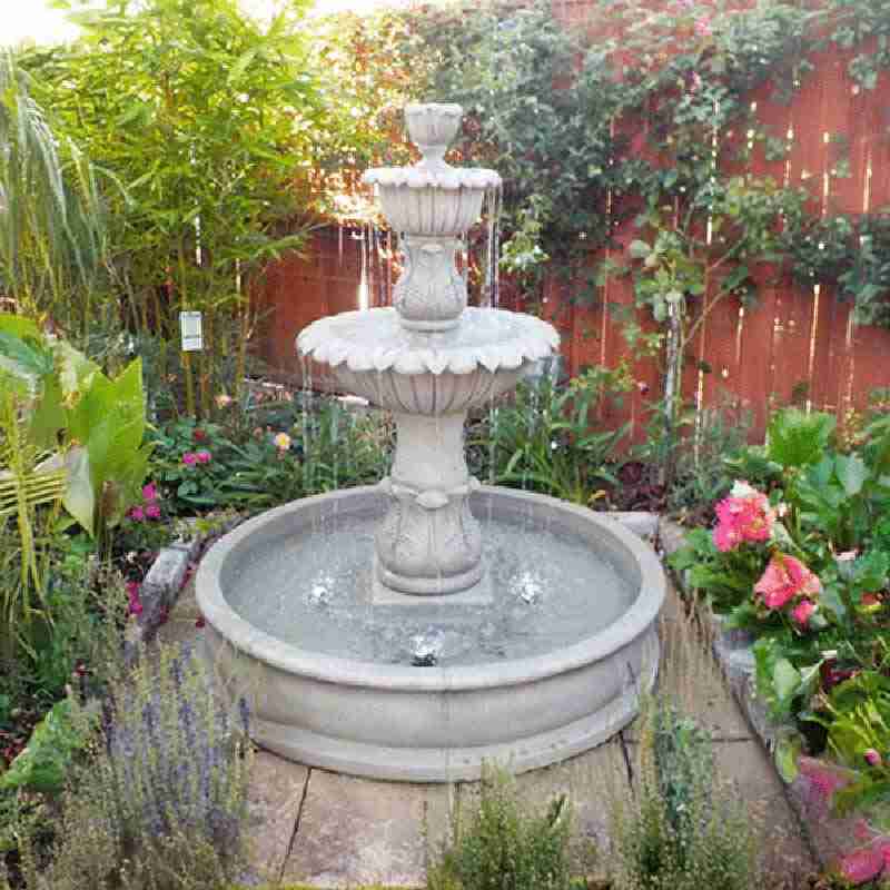 Gianinni Floricum Althum Pond Fountain