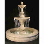 Fiore Gran Vista Fountain With Fiore Pond