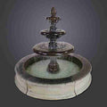 Giannini Garden Grand Newcastle Three Tier Easy Pond Fountain