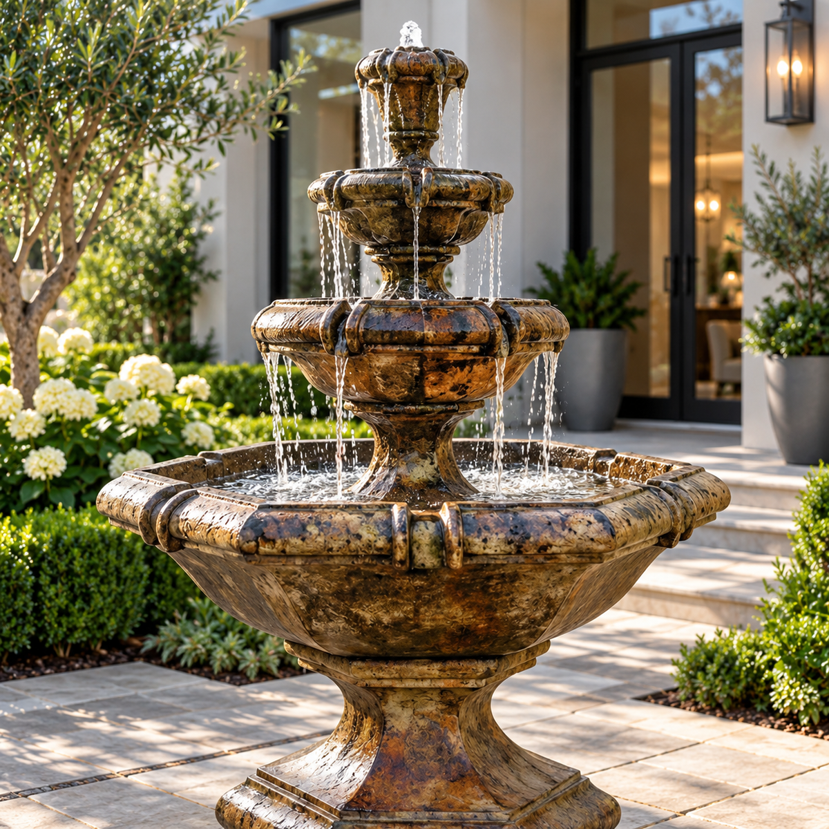 Henri Grande Kensington Three Tier Fountain