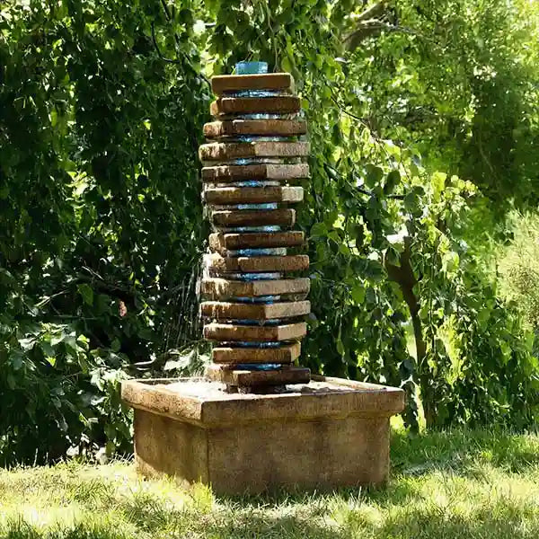 Henri Square Luminaire Fountain