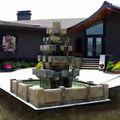 Henri Studio Cascadia Fountain in Dimensions Pool.