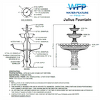 Julius Cast Iron Fountain