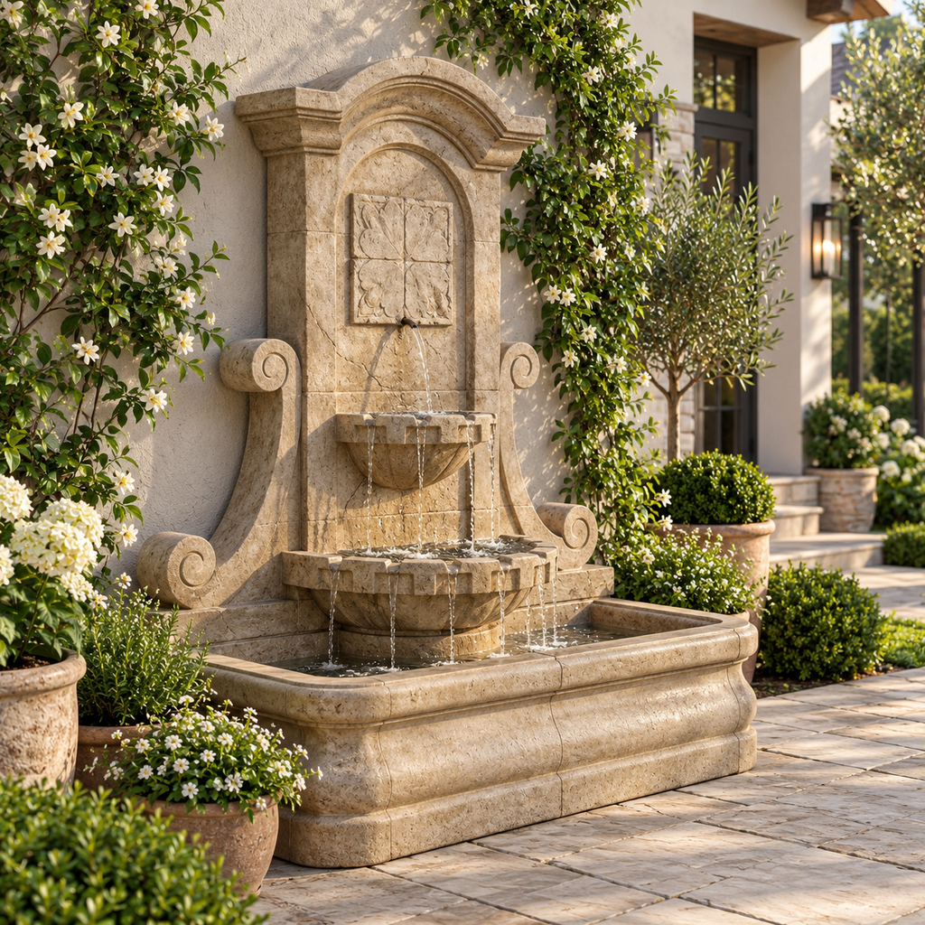 Henri LaMura Four Seasons Wall Fountain