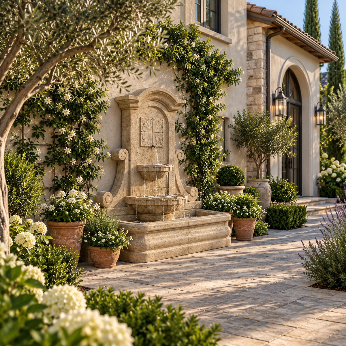Henri LaMura Four Seasons Wall Fountain