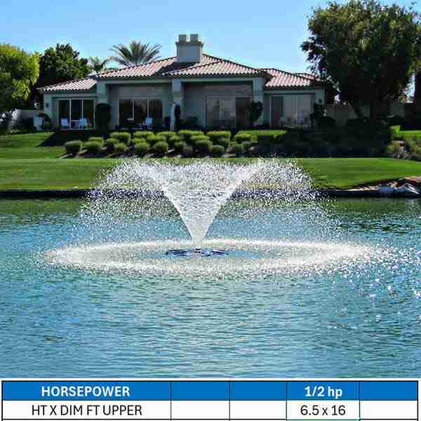 Aqua Master Lakewood Lake Fountain Masters Decorative Series