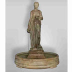 Henri Large Hebe Fountain in Grando Basin