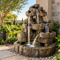 Henri Large Rock Falls Fountain