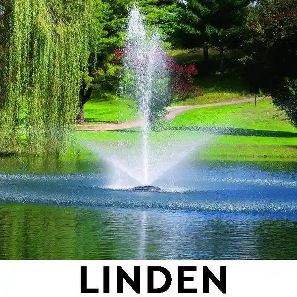 Kasco 4400 JF 1 HP Lake Fountain - Linden spray pattern