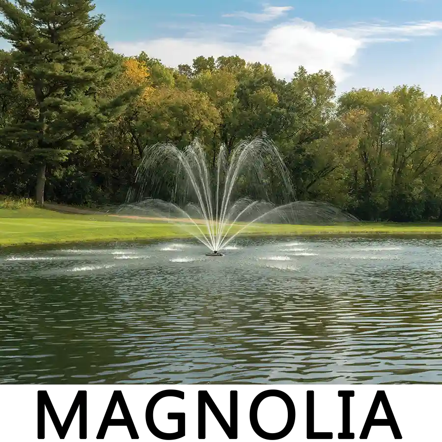 Kasco 4400 JF 1 HP Lake Fountain - Magnolia spray pattern