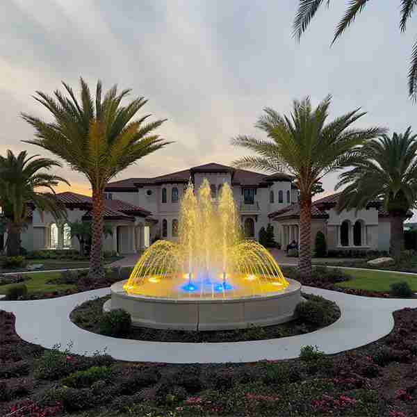 RGBW Color Fountain Light Kits with WiFi