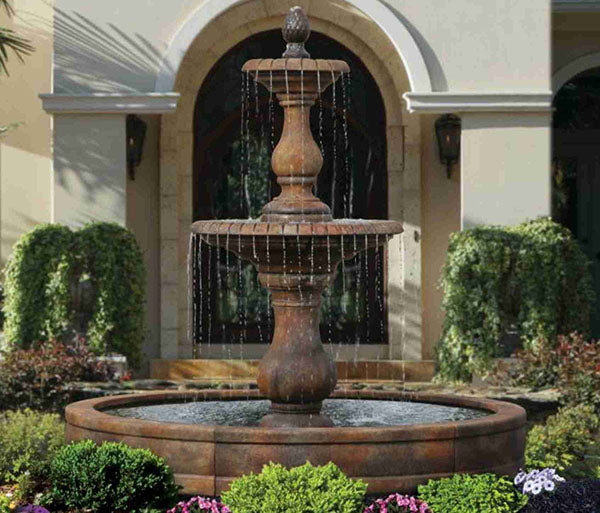 Massarelli Two Tier Hampton Fountain 8' Pool
