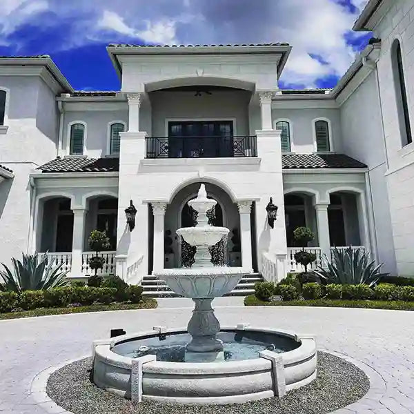 Massarelli Windley Key Fountain With 8' Pool