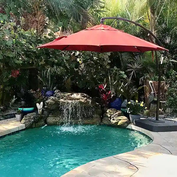 OASIS Pool Waterfall by Universal Rocks