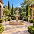 Fiore Four Seasons Fountain with Fiore Pond