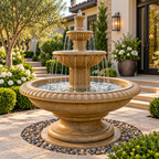 Henri Palazzo Fluted Fountain