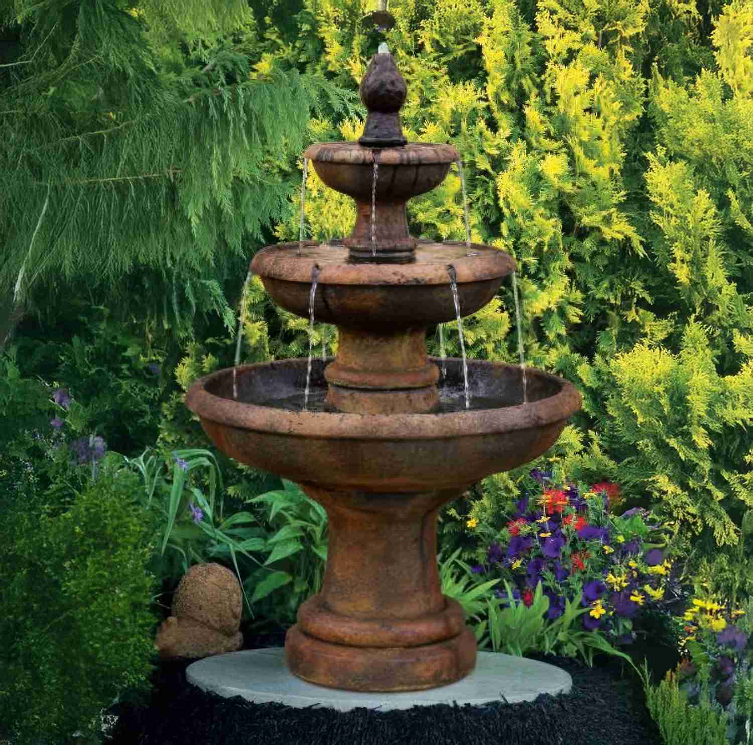 Massarelli Three Tier Picasso Fountain 50"