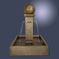 Giannini Quadrum Courtyard Fountain with Ball